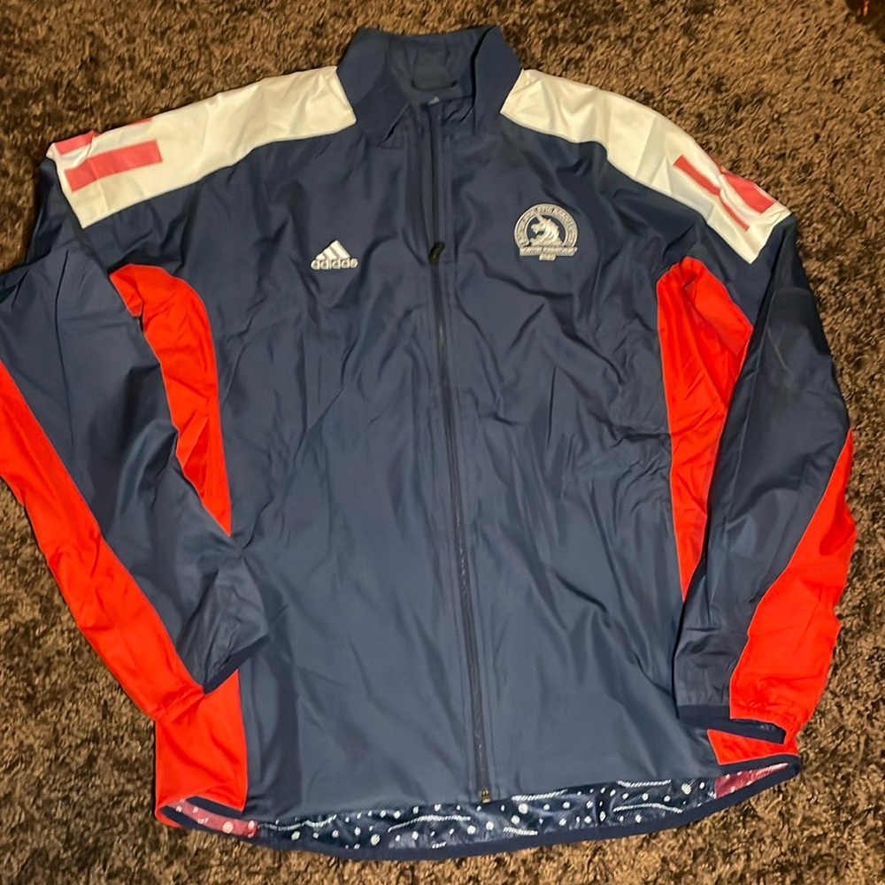 Adidas Boston Marathon 2020 jacket size medium Unisex